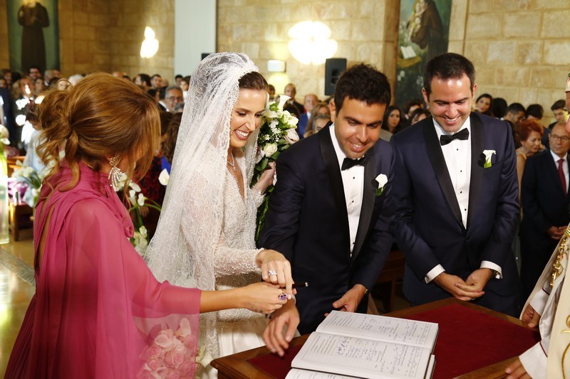 Michael and Leila Gharios Wedding-Church