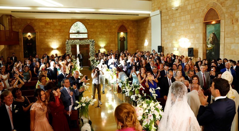 Michael and Leila Gharios Wedding-Church