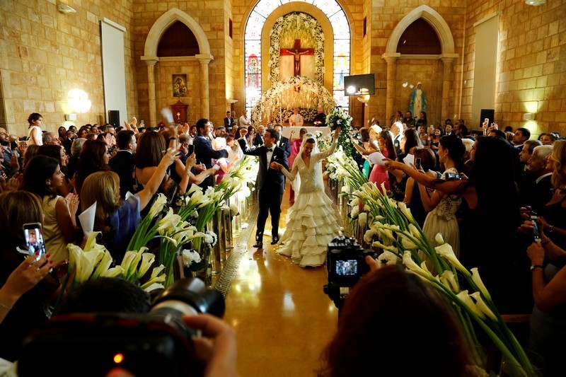 Michael and Leila Gharios Wedding-Church