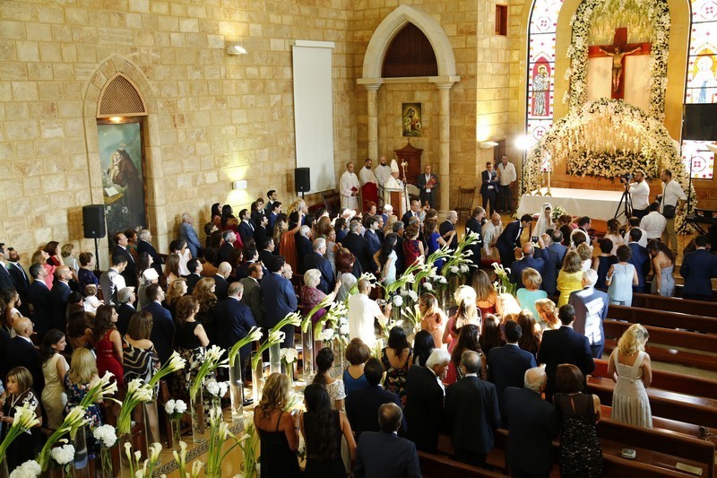 Michael and Leila Gharios Wedding-Church