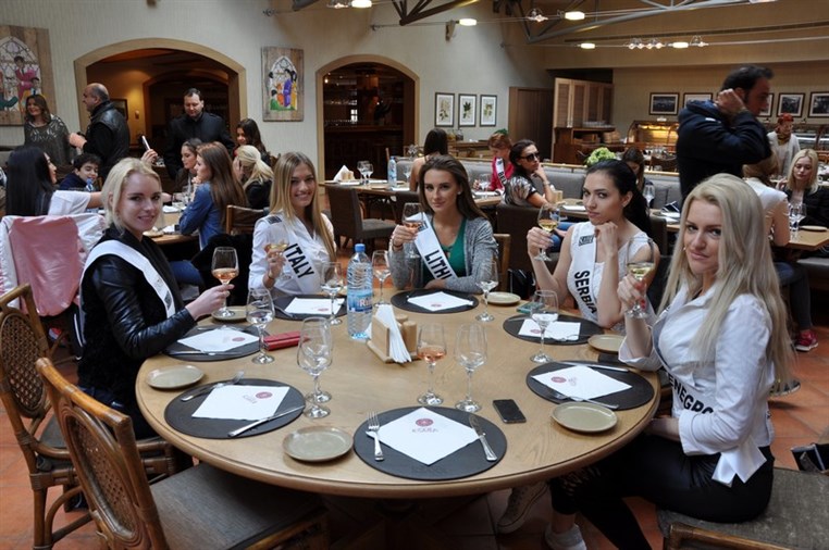 Miss Europe World 2016 at Chateau Ksara