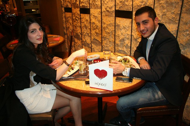 Valentine's at Caffe Mondo