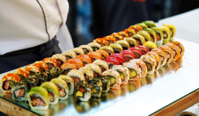 Mon Maki A Moi Special Sushi Sunset at Broumana