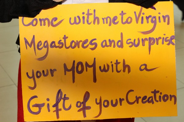 Mothers Day at Virgin Megastore
