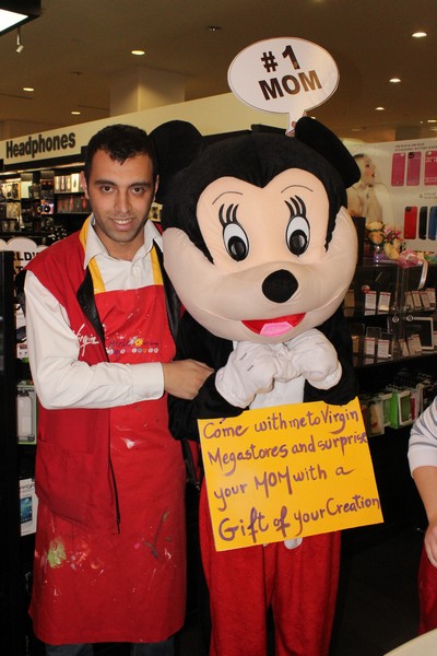 Mothers Day at Virgin Megastore