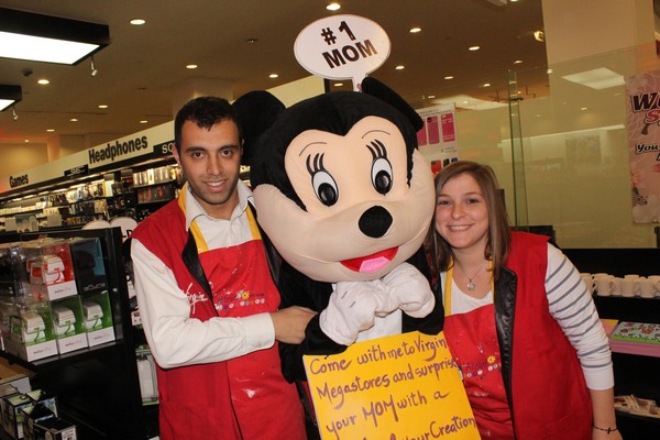 Mothers Day at Virgin Megastore