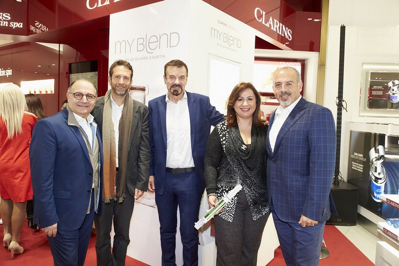 Dr Olivier Courtin-Clarins launches MY BLEND in Beirut
