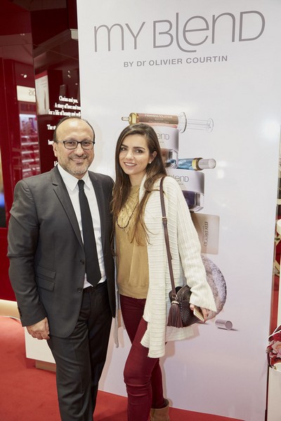 Dr Olivier Courtin-Clarins launches MY BLEND in Beirut