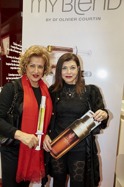 Dr Olivier Courtin-Clarins launches MY BLEND in Beirut