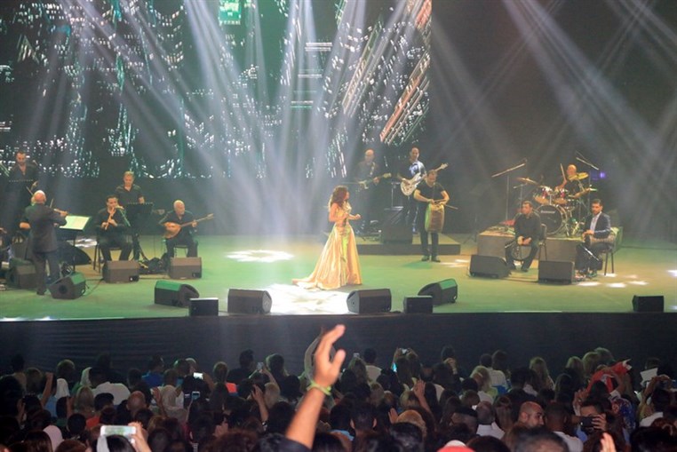 Najwa Karam at Beirut Holidays 