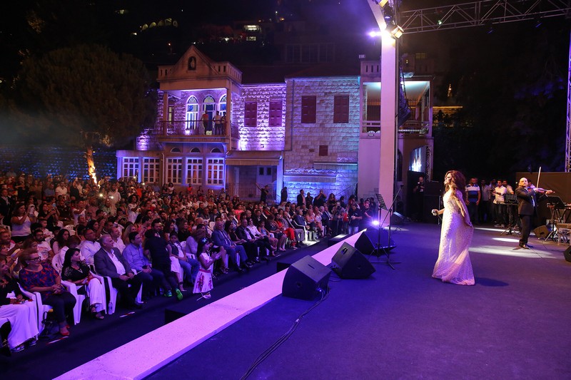 Najwa Karam & Zein El Omr at Ghosta Festival