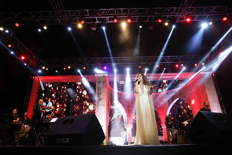 Najwa Karam & Zein El Omr at Ghosta Festival