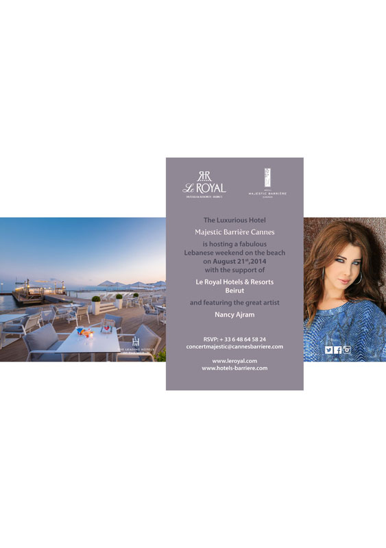 Nancy Ajram at Lebanese Weekend in Cannes