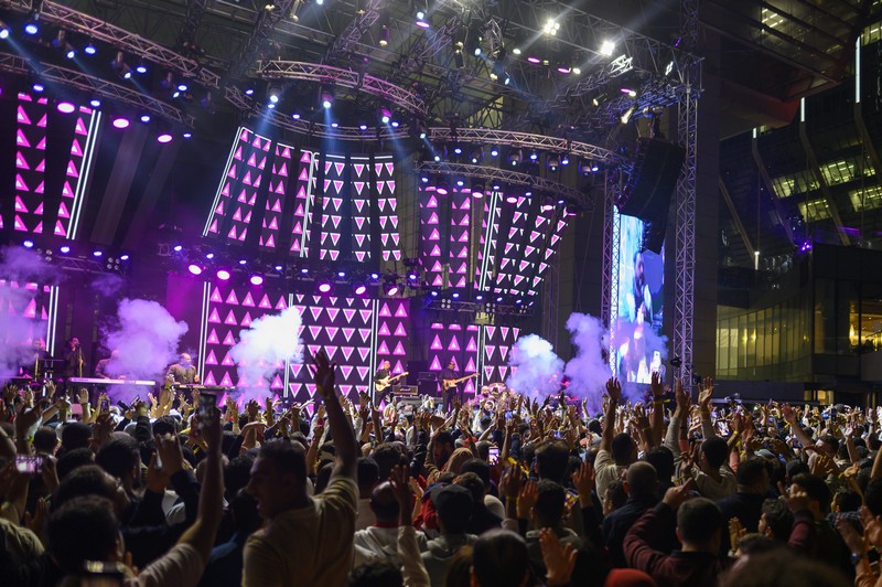 NYE with Nancy Ajram and Tamer Hosny