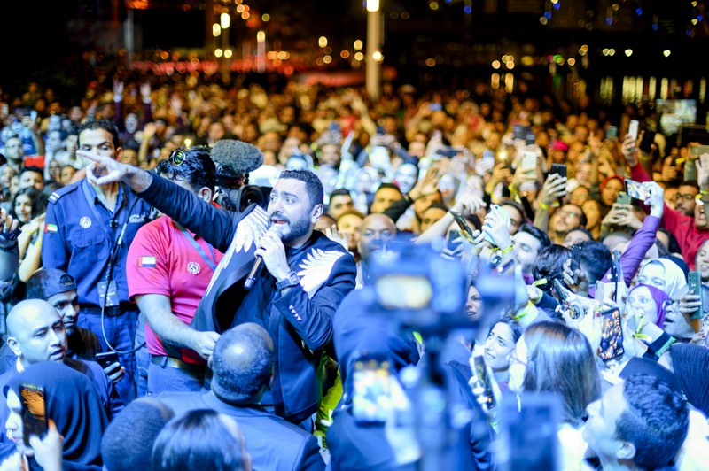 NYE with Nancy Ajram and Tamer Hosny