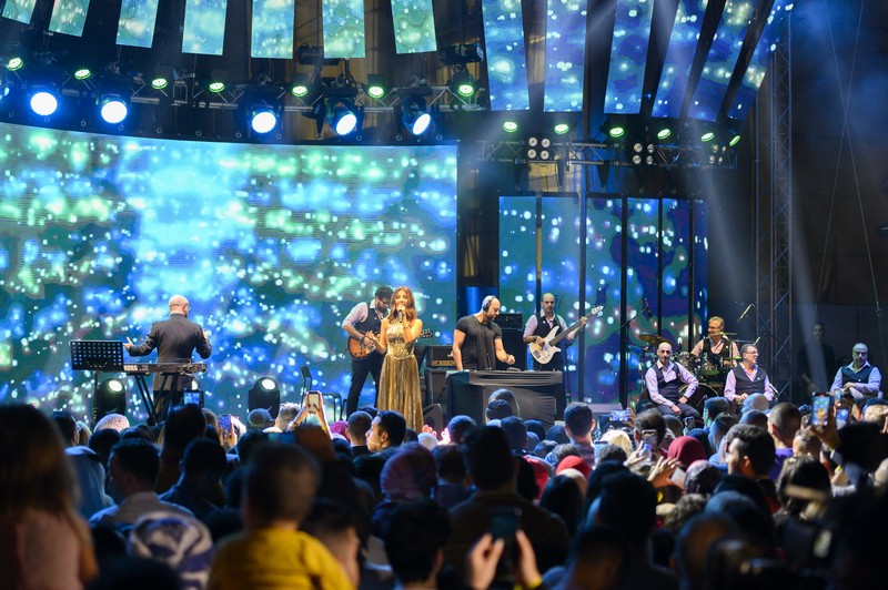 NYE with Nancy Ajram and Tamer Hosny