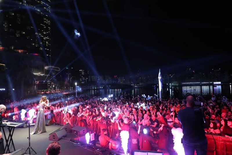 NYE with Nancy Ajram and Tamer Hosny