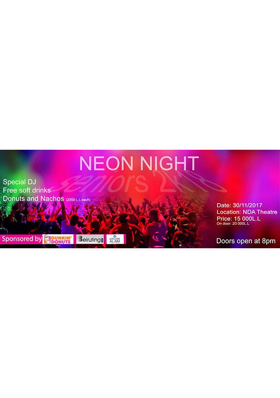 NDA Badaro Neon Night Party