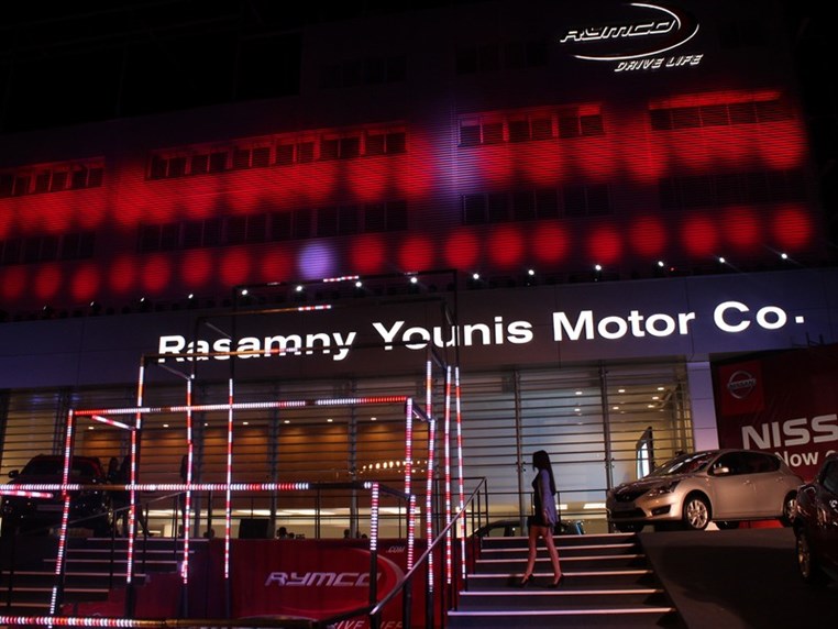 Opening of new Nissan Rymco Showroom