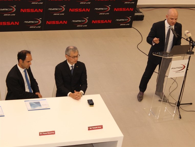 Opening of new Nissan Rymco Showroom