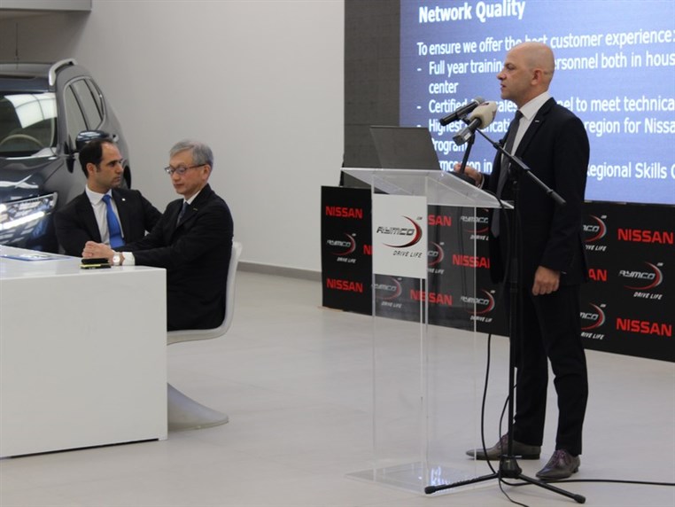 Opening of new Nissan Rymco Showroom