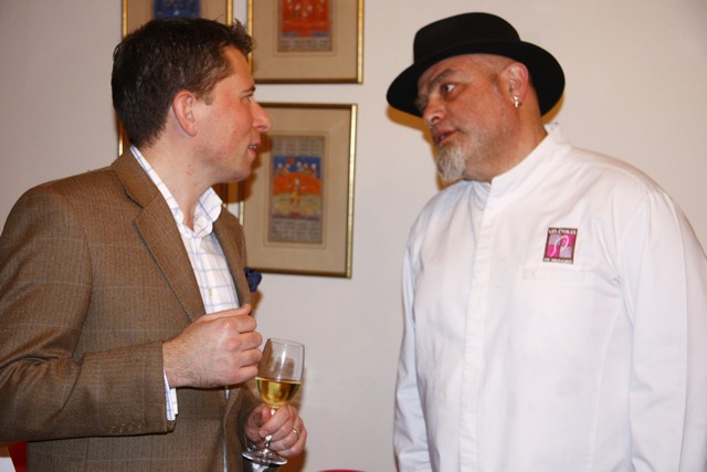 Noha and Patrick Baz Hosting The Star Chef Joe Barza 