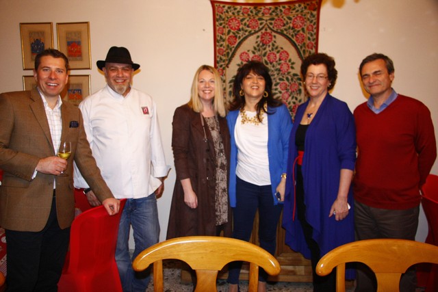 Noha and Patrick Baz Hosting The Star Chef Joe Barza 