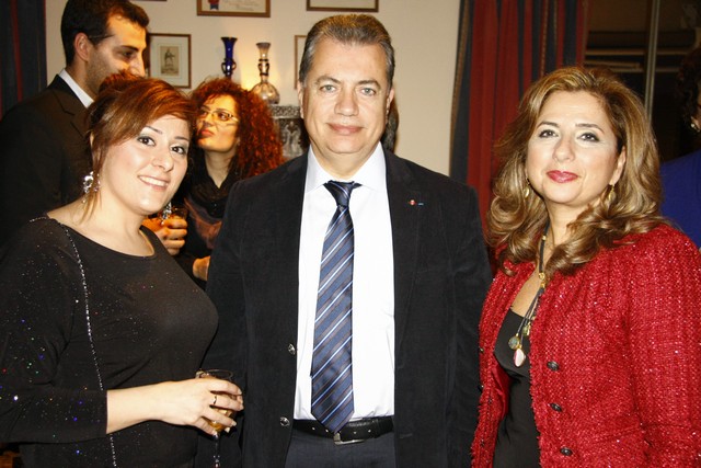 Noha and Patrick Baz Hosting The Star Chef Joe Barza 