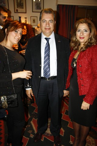Noha and Patrick Baz Hosting The Star Chef Joe Barza 