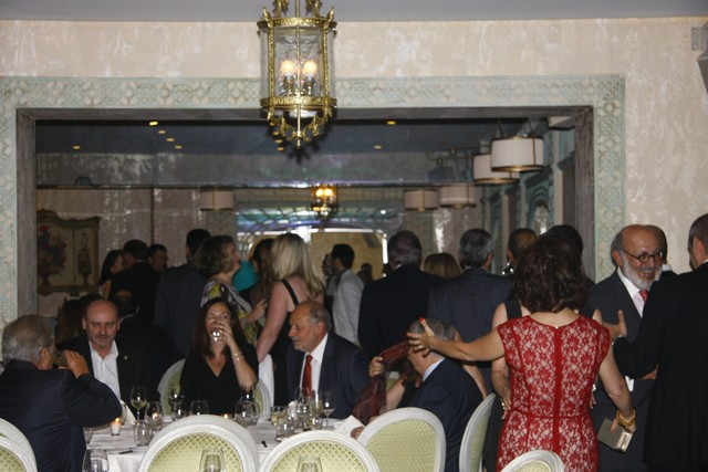 Noha and Patrick Baz Singing Dinner 