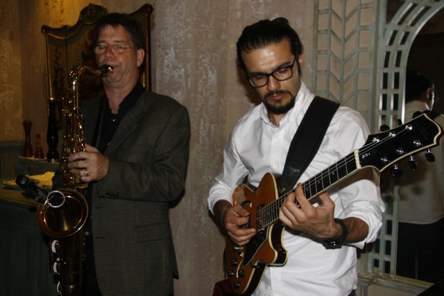 Noha and Patrick Baz Singing Dinner 