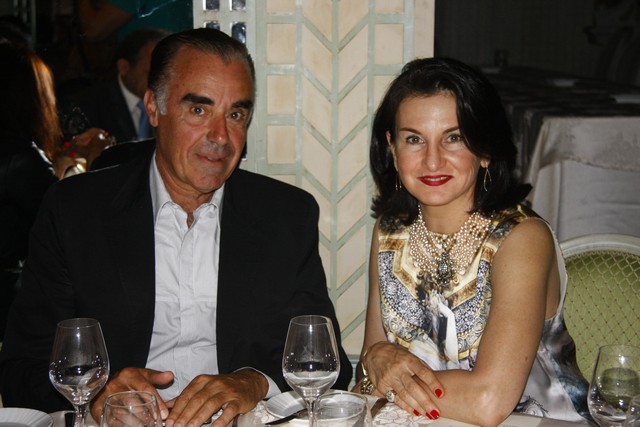 Noha and Patrick Baz Singing Dinner 