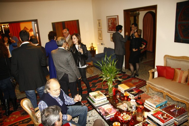 Noha and Patrick Baz Hosting The Star Chef Joe Barza 