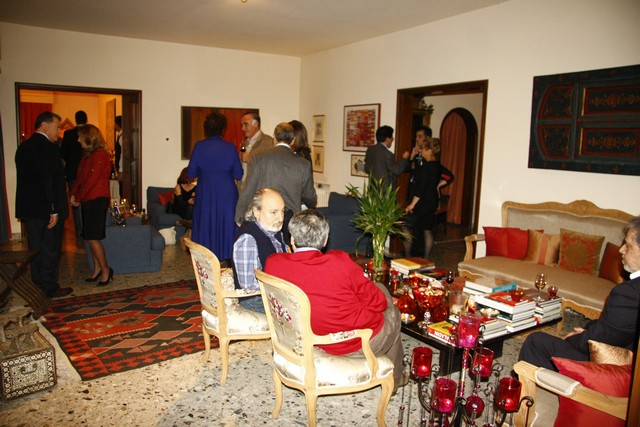 Noha and Patrick Baz Hosting The Star Chef Joe Barza 