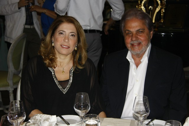Noha and Patrick Baz Singing Dinner 