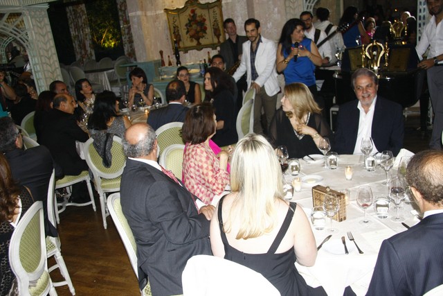 Noha and Patrick Baz Singing Dinner 