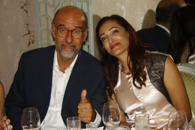 Noha and Patrick Baz Singing Dinner 