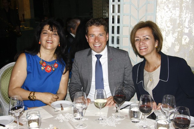 Noha and Patrick Baz Singing Dinner 