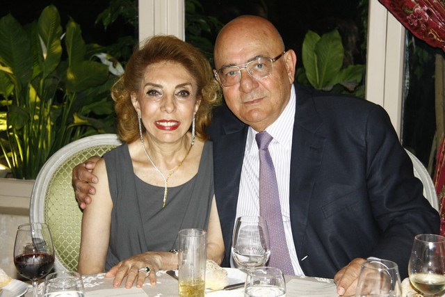 Noha and Patrick Baz Singing Dinner 