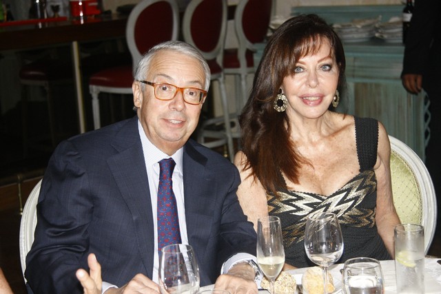Noha and Patrick Baz Singing Dinner 