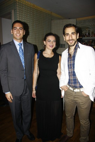 Noha and Patrick Baz Singing Dinner 