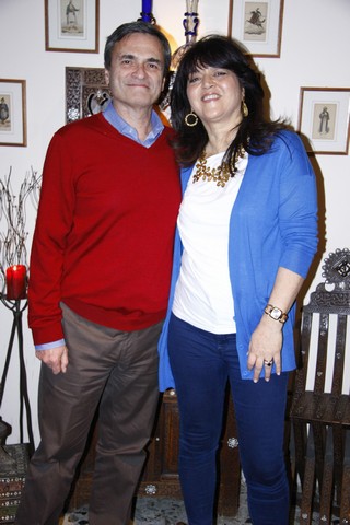 Noha and Patrick Baz Hosting The Star Chef Joe Barza 