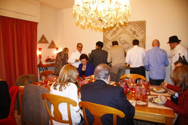 Noha and Patrick Baz Hosting The Star Chef Joe Barza 