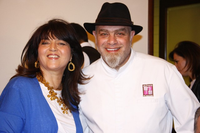 Noha and Patrick Baz Hosting The Star Chef Joe Barza 