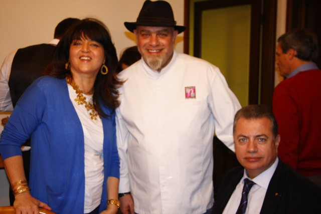 Noha and Patrick Baz Hosting The Star Chef Joe Barza 