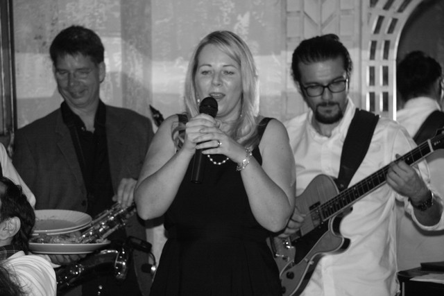 Noha and Patrick Baz Singing Dinner 