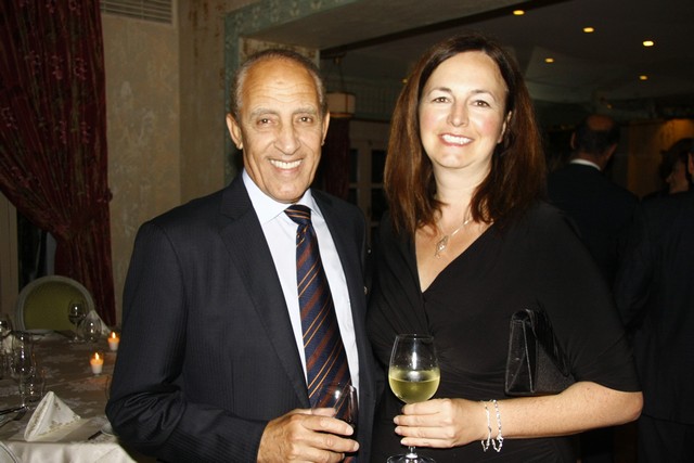 Noha and Patrick Baz Singing Dinner 
