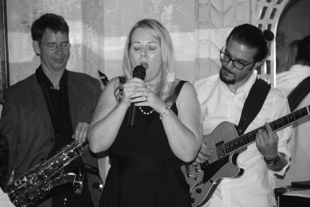 Noha and Patrick Baz Singing Dinner 