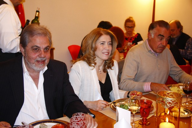 Noha and Patrick Baz Hosting The Star Chef Joe Barza 