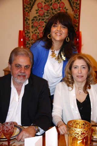 Noha and Patrick Baz Hosting The Star Chef Joe Barza 